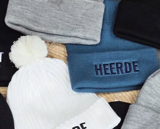 Muts blauw Heerde afbeelding