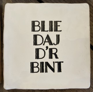 Tegeltje dialect afbeelding