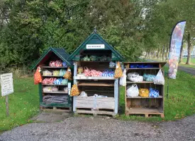 Kraampjes langs de weg