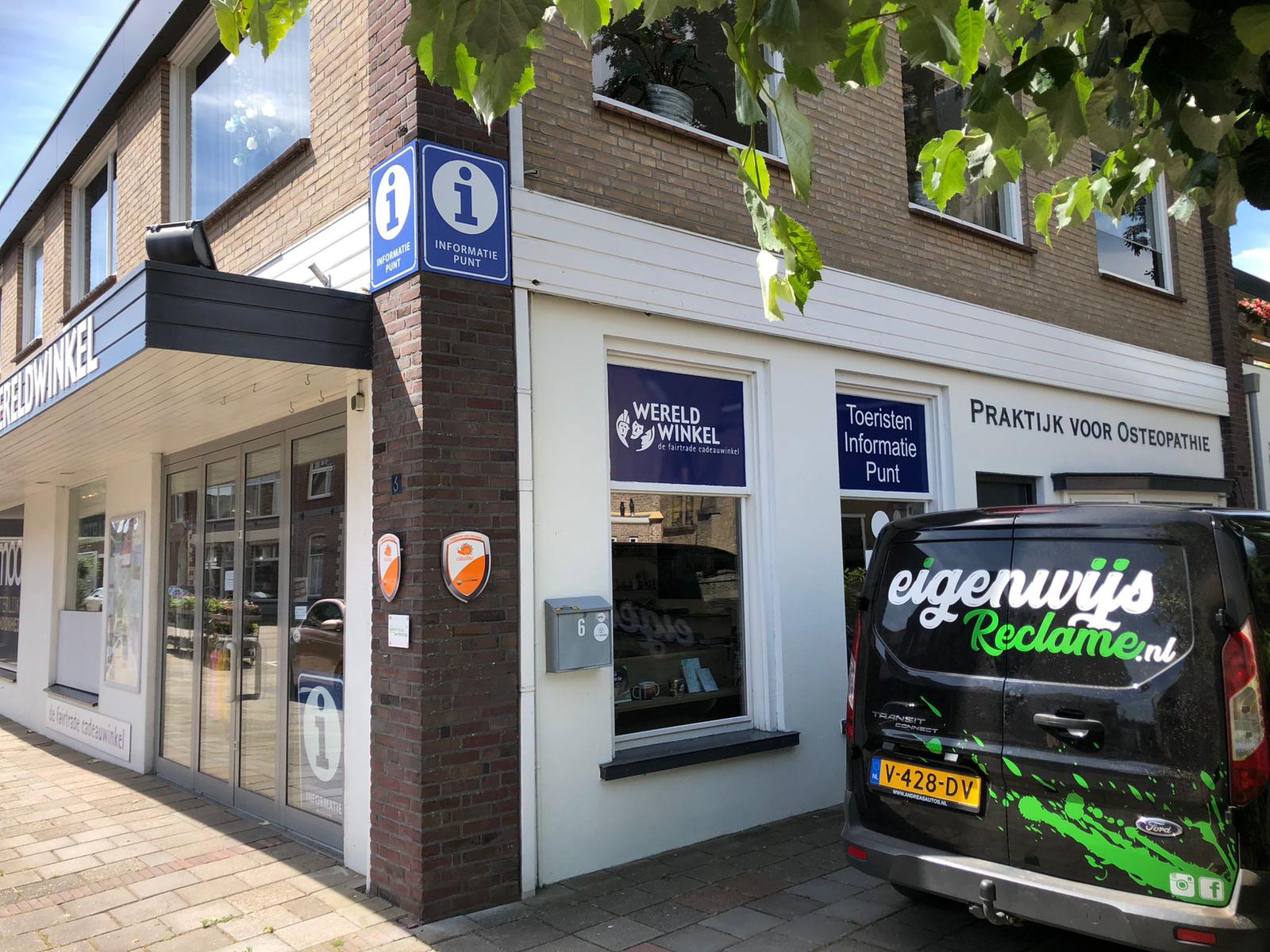 TIP Heerde in Wereldwinkel aan de Bonenburgerlaan naast de kerk